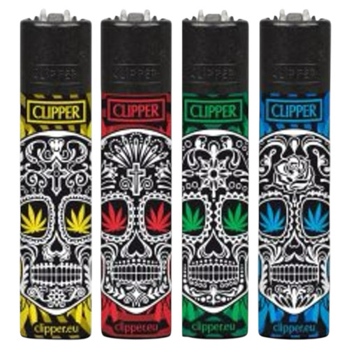 Запальничка Clipper Classic Skulls