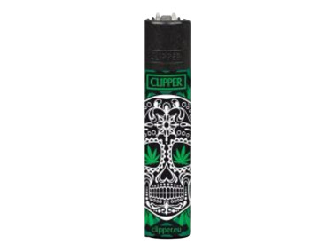 Запальничка Clipper Classic Skulls #4