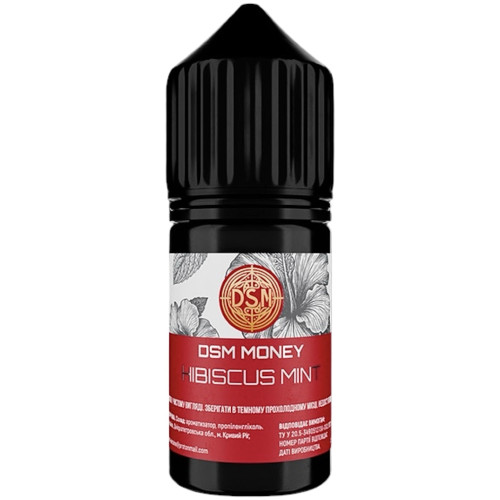 Набір для самозамісу DSM MONEY Hibiscus Mint 30 ml 50 mg (гібіскус м'ята)
