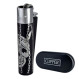 Запальничка Clipper метал Skull Silver
