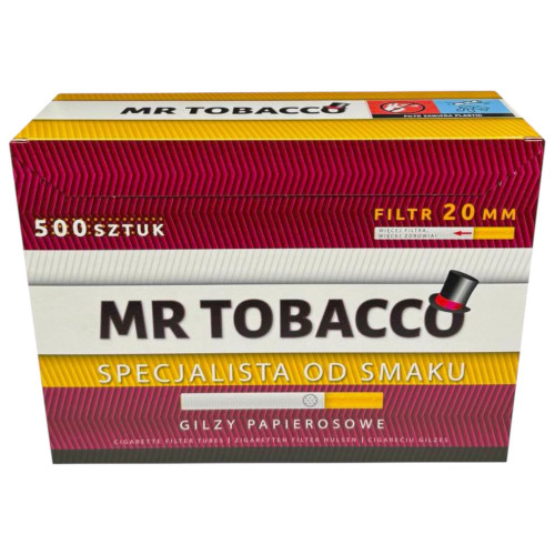 Гільзи для цигарок MR. TABACCO 500 (20мм)