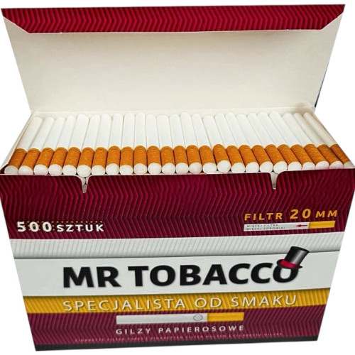 Гільзи для цигарок MR. TABACCO 500 (20мм)