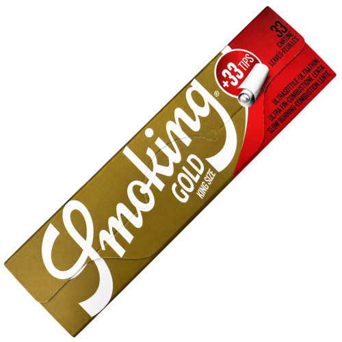 Папір для самокруток Smoking KS GOLD +TIPS