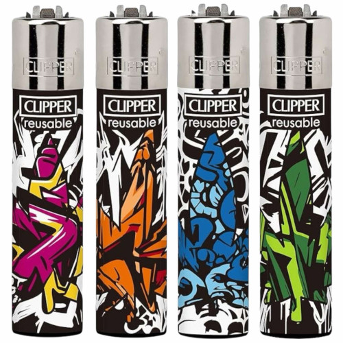 Запальничка Clipper Classic Graffiti