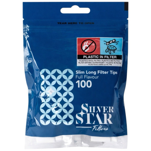 Фільтри для самокруток Silver Star 6х22мм