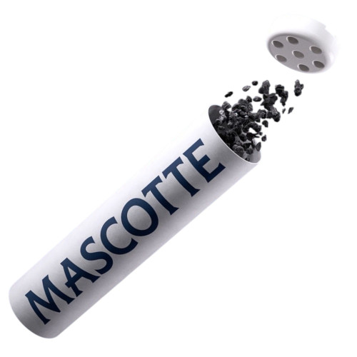 Фільтри для самокруток кокосові вугільні MASCOTTE ACTIVE 6x27 мм (10 шт.)
