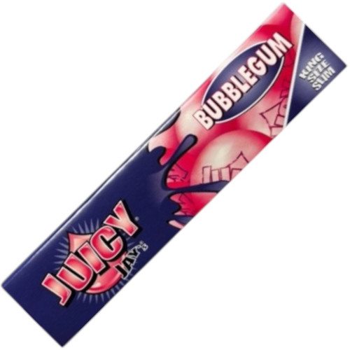 Папір для самокруток JUICY JAY’S BUBBLEGUM KING SIZE SLIM зі смаком жуйки