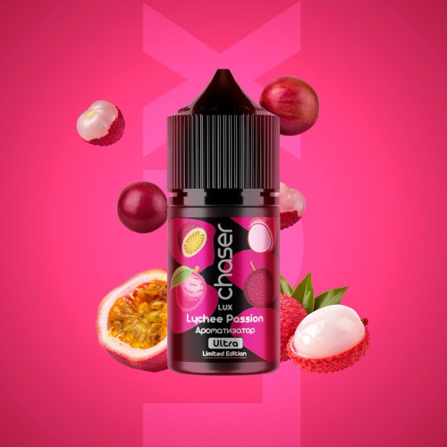 Набір для самозамісу Chaser Lux Lychee Passion 50 мг 30 мл зі смаком лічі та маракуї
