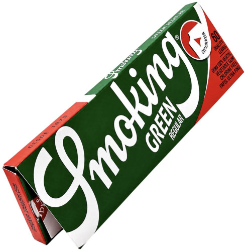 Папір для самокруток Smoking green 60 (зелена)