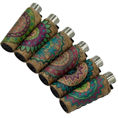 Запальничка газова Clipper "Natural cork" у корковому чохлі