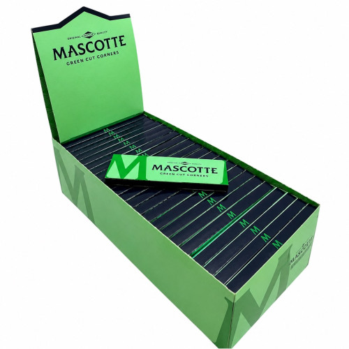 Папір для самокруток MASCOTTE GREEN CC 50 шт