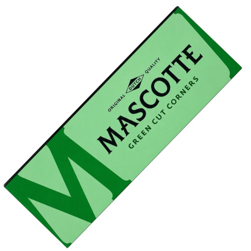 Папір для самокруток MASCOTTE GREEN CC 50 шт