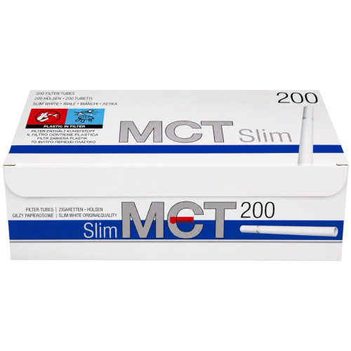 Гільзи для цигарок MCT Slim 6.5 200 шт (20мм)
