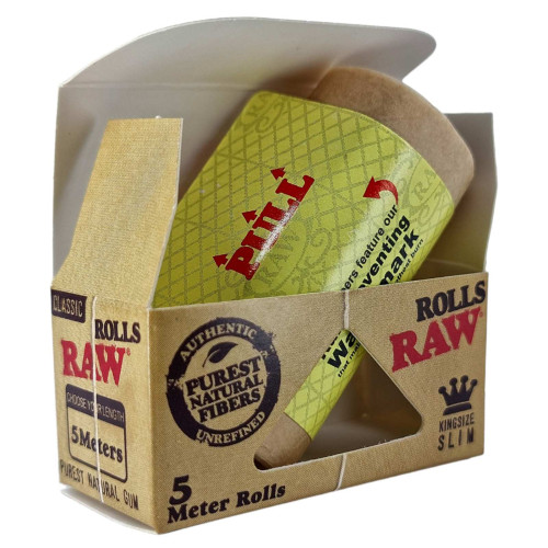 Папір для самокруток у рулоні RAW Rolls Classic Slim  5 метрів