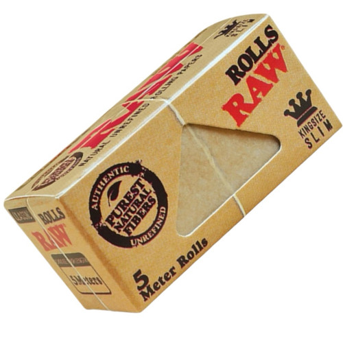 Папір для самокруток у рулоні RAW Rolls Classic Slim  5 метрів