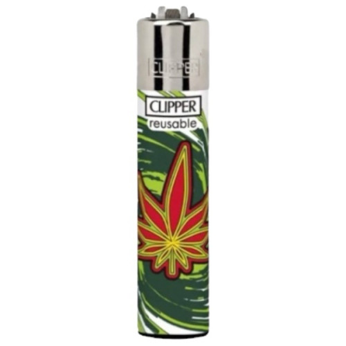 Запальничка Clipper Classic Art Weed #1