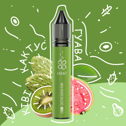 Набір для самозамісу Lucky Cactus Guava Kiwi 30 ml 50 mg (кактус гуава ківі)