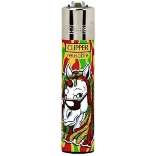 Запальничка Clipper mini "Rasta Animals" #2