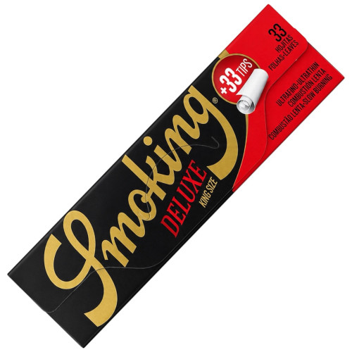 Папір для самокруток Smoking KS DE LUXE + Фільтри Tips