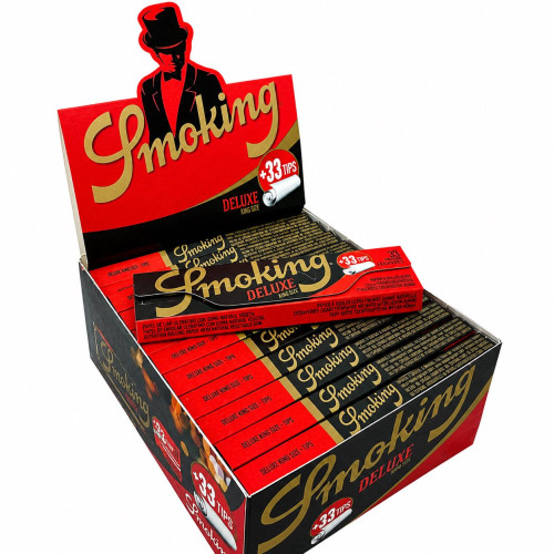 Папір для самокруток Smoking KS DE LUXE + Фільтри Tips