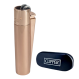 Запальничка Clipper метал Rose Gold (глянец)