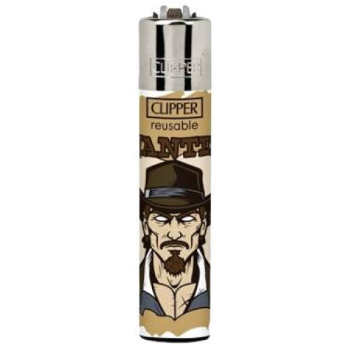 Запальничка Clipper mini "Wanted Gang" #1