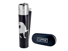 Запальничка Clipper метал Unicorn Silver