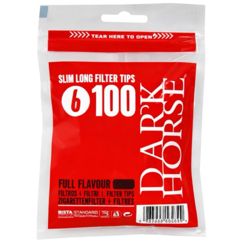 Фільтри для самокруток Dark Horse Slim Long 6/22