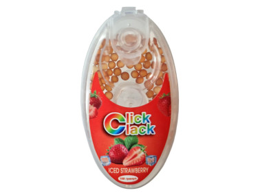 Капсули  для цигарок і стіков "Iced Strawberry" 100 шт (Полуниця з льодом)