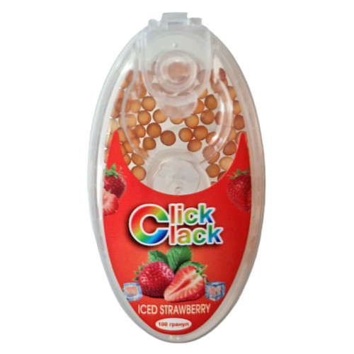 Капсули  для цигарок і стіков "Iced Strawberry" 100 шт (Полуниця з льодом)