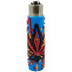 Запальничка Clipper в силіконовому чохлі Rasta Leaf Silicone Cover #1