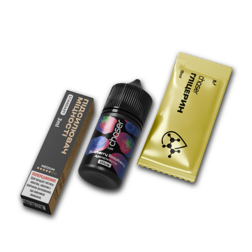 Набір для самозамісу Chaser Lux Blueberry Raspberry 50 мг 30 мл зі смаком чорниці і малини
