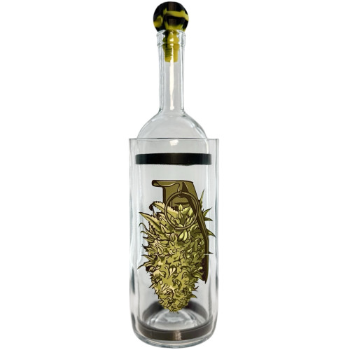 Водний з скла «Weed Green Grenade»
