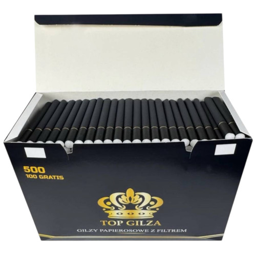 Гільзи для цигарок Top Gilza Black 500шт