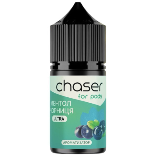 Набір для самозамісу Chaser For Pods Чорниця Ментол 65 мг 30 мл