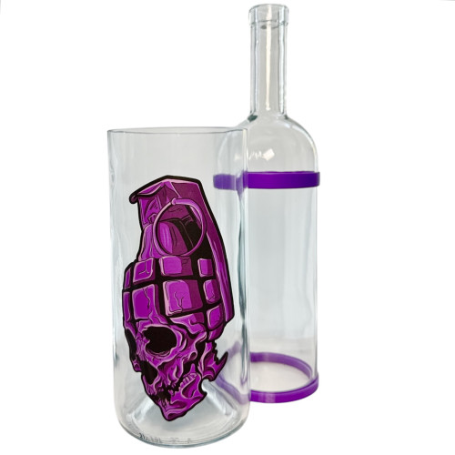 Водний бонг для куріння «Skull Grenade»