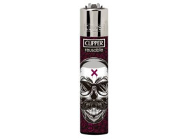 Запальничка Clipper Classic "Astro Skulls" #3
