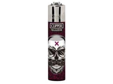 Запальничка Clipper Classic "Astro Skulls" #3