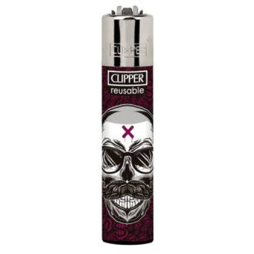 Запальничка Clipper Classic "Astro Skulls" #3
