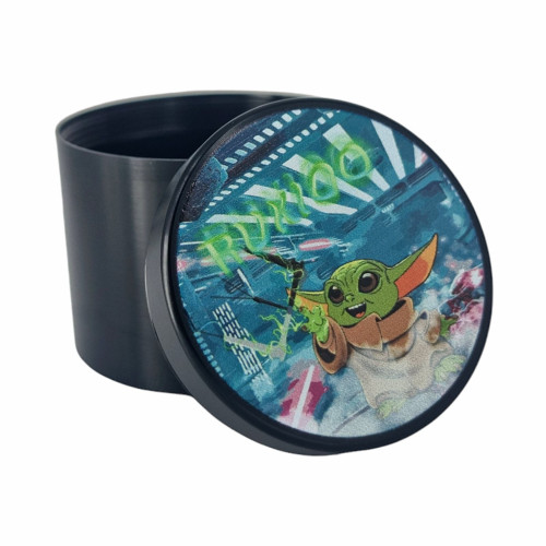 Набір для куріння трави з трубкою з 5 предметів "Rukioo - Yoda"