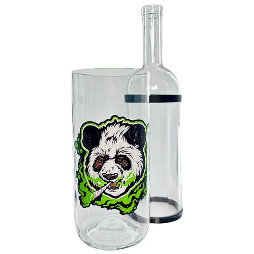 Бонг - Воднік для куріня з скла "Weed Panda"