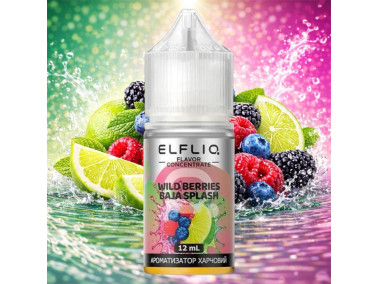 Набір для самозамісу Elf Liq Wild Berries Baja Splash 30 мл 50 мг зі смаком лісових ягід