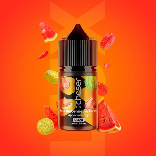 Набір для самозамісу Chaser Lux Sour Watermelon Candy 65 мг 30 мл зі смаком кавунової цукерки