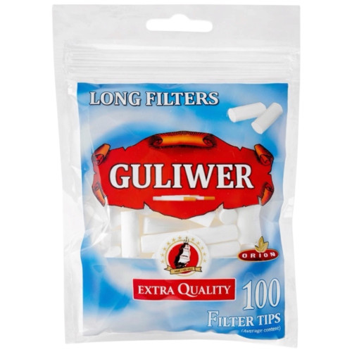 Фільтри для самокуток GULIVER Long 8/20 (100 шт.)