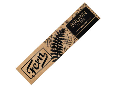 Папір для самокруток FERN KS BROWN UNBLEACHED WOOD PAPER 