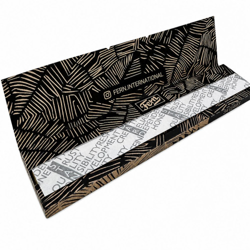 Папір для самокруток FERN KS BROWN UNBLEACHED WOOD PAPER