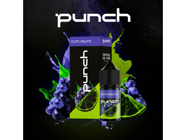 Набір для самозамішування Punch Tutti Frutt 30 мл 50 мг зі смаком винограду, ківі та лайму