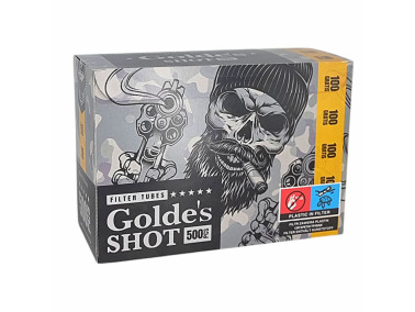 Гільзи для набивання сигарет 500 Golde's Shot - 8мм 