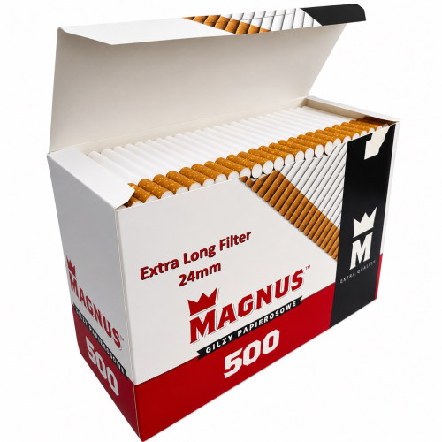 Гільзи для сигарет Magnus Extra Long 500 (24мм)