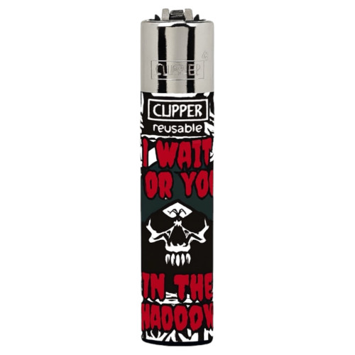 Запальничка Clipper Classic "Skulls Shadows" #3